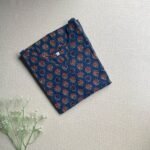 Ajrak Sleeveless Frock