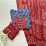 Ajrak kurta set