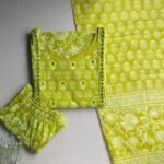 Handwork cotton kurta set