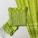 Cotton Handwork kurtaset
