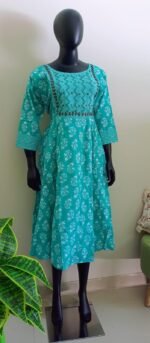 Ajrak plus size aline kurta - Image 2