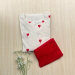 Cotton threadwork frock