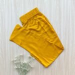 Straight cut pant Mustard Yellow