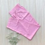 Straight cut pant- Baby pink