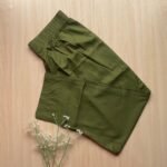 Straight cut pant - Moong DaL Green