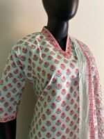 Cotton 3 piece kurta set - Image 2