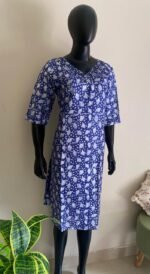 silk batik kurta - Image 3