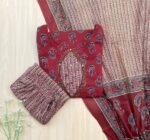 Ajrak handwork kurta set