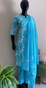 Cotton kurta set - Image 3