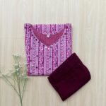 Ajrak cotton kurta set