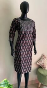 Ajrakh Handwork kurta - Image 3
