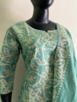 Cotton batik kurta set - Image 2