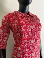 Ajrak Aline Kurta - Image 2