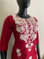Chikankari kurti - Image 2