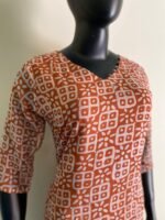 Georgette Batik Kurta - Image 2