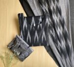 Ikkat Kurtha Set