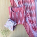 Ikkat Kurtha Set