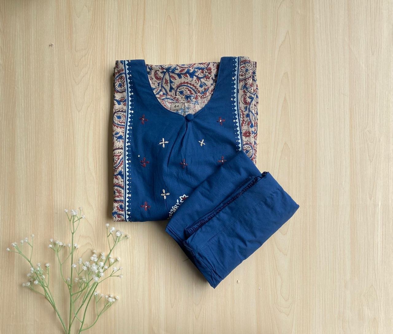 WhatsApp Image 2025-05-22 at 10.19.48 AM Kalamkari Co-ord Set - Image 1