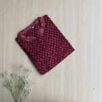 Ajrak Anarkali Kurta