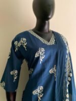 Cotton 3 piece kurta set - Image 3