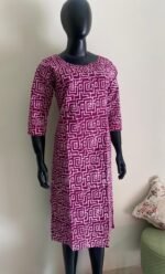cotton batik kurta - Image 2