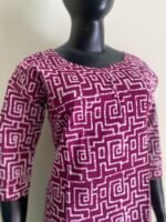 cotton batik kurta - Image 3