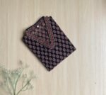 Simple Ajrak kurta