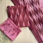 Ikkat Kurtha Set