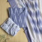 Ikkat Kurtha Set