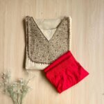 Onam tissue silk kurta Set