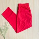 straight cut pant- Dark Peach