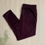Cigarette pant- Dark Coffee Brown