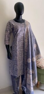 Cotton batik  kurta Set - Image 3