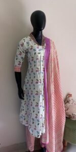 Anarkali Cotton Set🌸 - Image 3