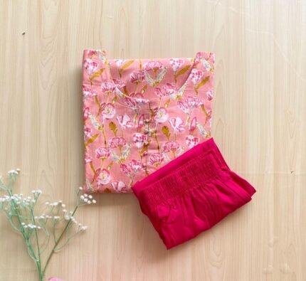 Simple Cotton Kurta Set