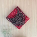 Plus size Ajrak Anarkali kurta