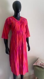 Ikkat cotton kurta - Image 3