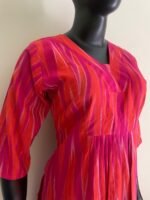 Ikkat cotton kurta - Image 2