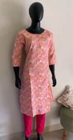 Simple Cotton Kurta Set