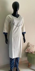 Premium handloom Co-ord Set - Image 3