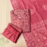 Cotton batik  kurta
