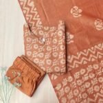 Cotton batik  kurta