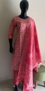Cotton batik  kurta - Image 3