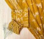 Cotton 3 piece kurta set🌸