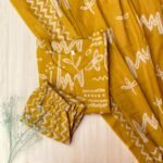 Cotton 3 piece kurta set🌸