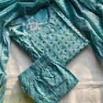 Hand work Cotton  kurta set