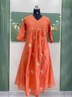 Mul cotton Aline kurti
