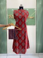 Ajrak Halter Neck Co-ord Set