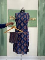 Ajrak Halter Neck Co-ord Set