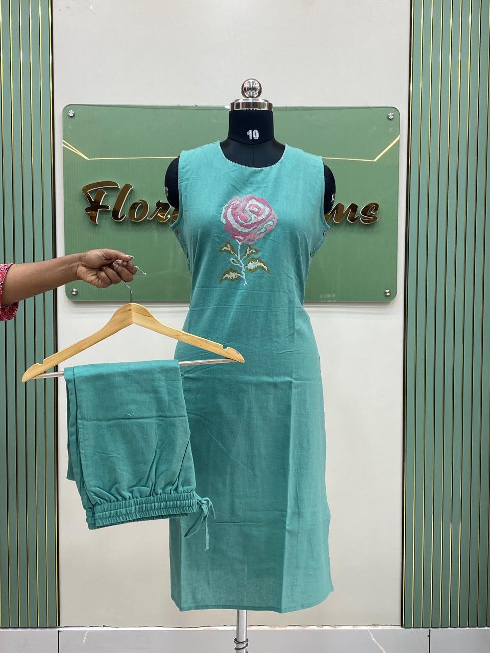 WhatsApp Image 2026-02-08 at 6.02.00 PM Cotton Co ord Set - Image 1